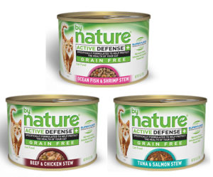 By Nature Active Defense+ Canned Stews for Cats