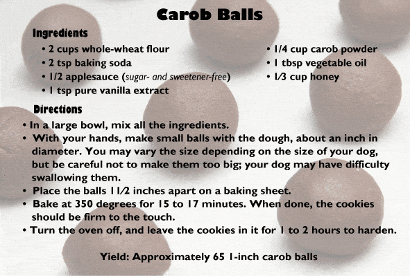 Carob Balls