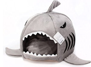 Spexpet Gray Shark Bed