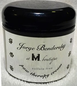 Jorge Bendersky at M Boutique Paw Therapy Cream