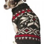 chillydog sweater black snowflake
