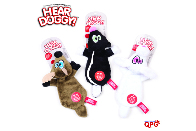 Hear Doggy Ultrasonic Plush Dog Toys