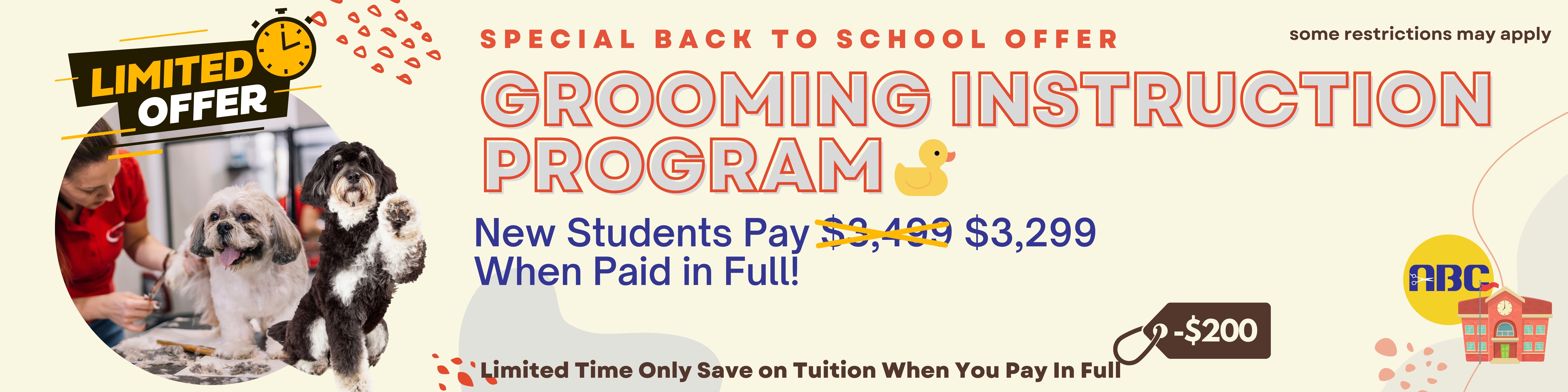 a Dog Groomer Pet Grooming School Tuition