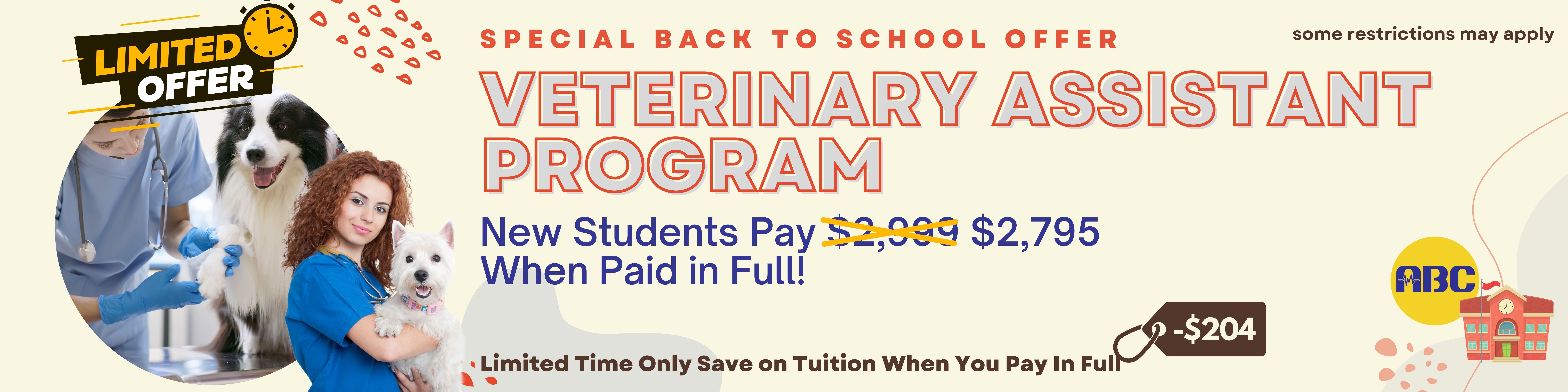 Veterinary Assistant School Animal Behavior College