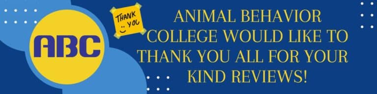 Thank You From Animal Behavior College